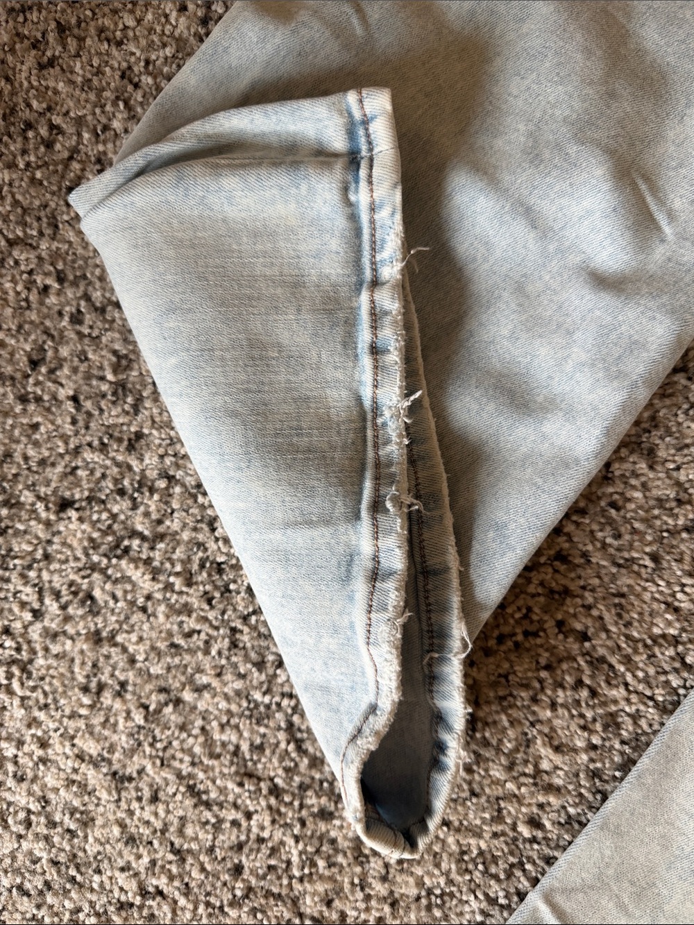 American Eagle Outfitters Light Blue Flare Jeans - Picture 3 of 7
